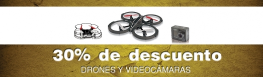 DRONES Y VIDEOCÁMARAS